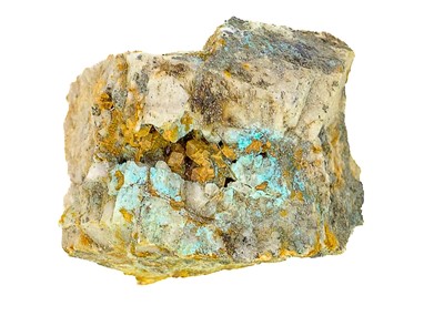 Lot 11 - A collection of minerals.