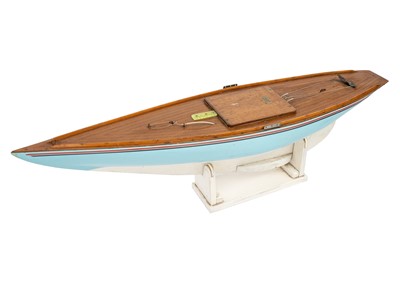Lot 78 - A 3ft 9" pond yacht by Reg Phillips of St Mary's Isles of Scilly.