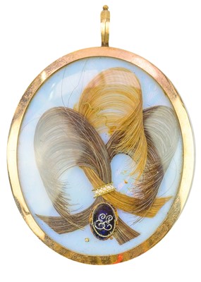 Lot 63 - A 19th century portrait miniature.