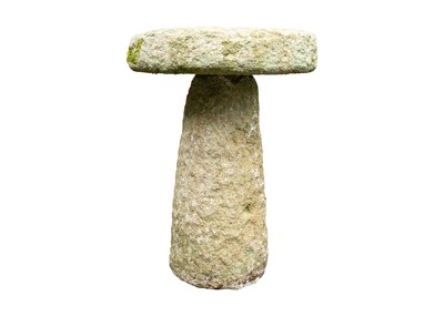 Lot 551 - A Cornish granite staddle stone.