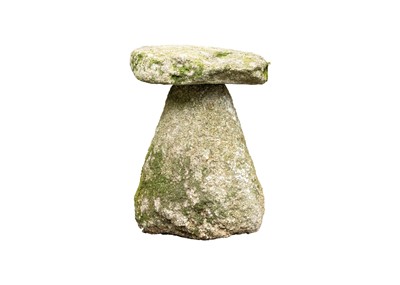 Lot 560 - A Cornish granite staddle stone.