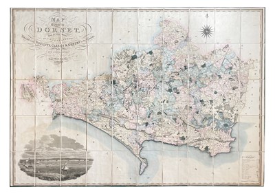 Lot Greenwood's large scale map of Dorsetshire