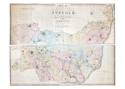 Lot Bryant's large scale map of Suffolk