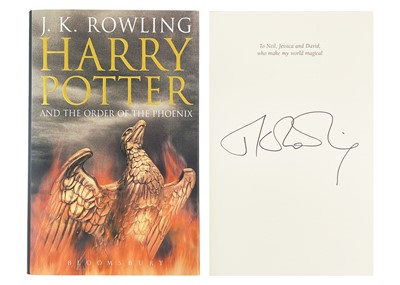 Lot 119 - (Signed) ROWLING, J. K.