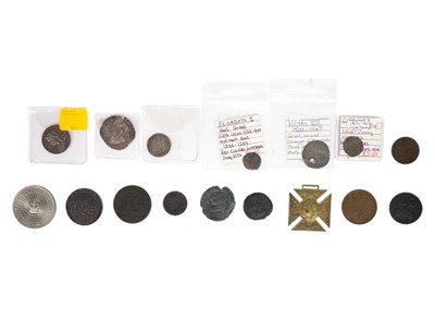 Lot 31 - Misc. GB Coins including hammered, tokens, etc.