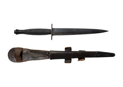 Lot 1306 - A William Rogers third pattern FS type fighting knife.