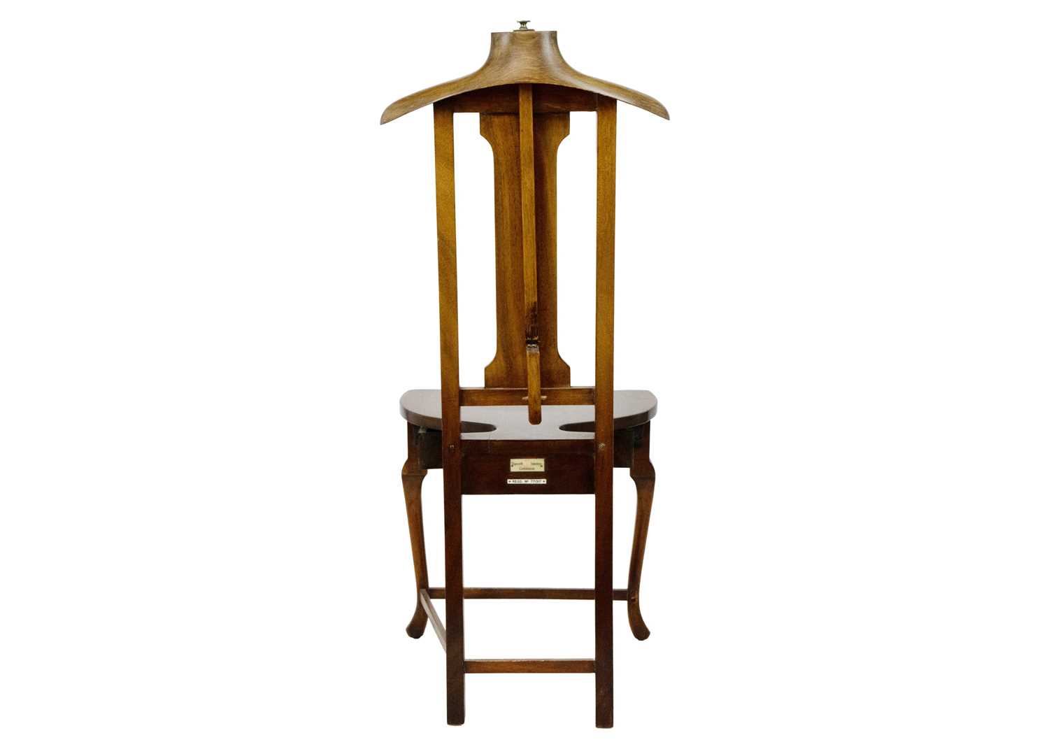 Lot 1653 - A Papworth Industries Cambridge gentleman's valet chair.