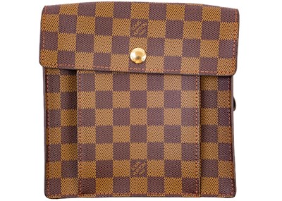 Lot 360 - LOUIS VUITTON - A Damier Ebene Pimlico shoulder bag.