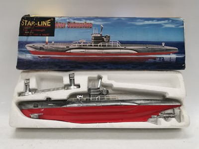 Lot 20 - A Star-Line U518-ART lighter submarine, boxed.