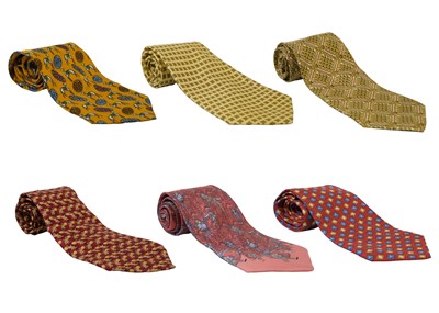 Lot 316 - Six designer ties.