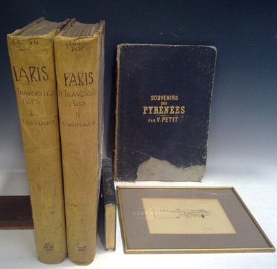 Lot 49 - Two volumes on Paris, Through the Ages,...