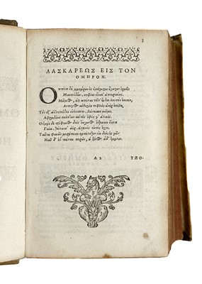 Lot 130 - (Important Provenance: Pieter Nuyts 1598-1655) Homer.