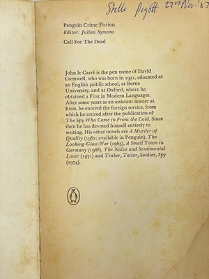Lot 247 - (Signed and inscribed) John le Carre