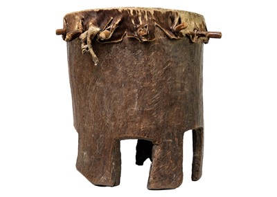 Lot 96 - A Zimbabwean 'Ngoma' drum