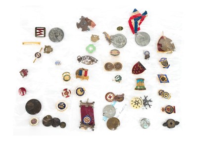 Lot 208 - Badges, Medallions etc. - mixed lot of approx. 40