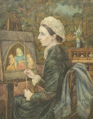 Lot 549 - Margaret Zadia FFOLIOTT (act1858-1911)(Pre-Raphaelite School)