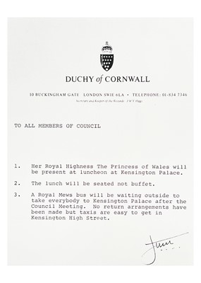 Lot 107 - King Charles  III, when The Prince of Wales