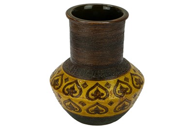 Lot 204 - An Eric Leaper square section vase.