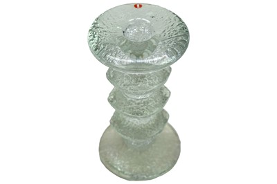Lot 196 - Finnish Art Glass, Kaj Franck for Nuutajarvi Notsjo, a glass small bird.