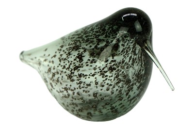Lot 196 - Finnish Art Glass, Kaj Franck for Nuutajarvi Notsjo, a glass small bird.