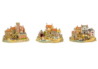 Lot 1363 - A collection of eight Banbury Mint Lifeboat RLNI models by Jane Hart.