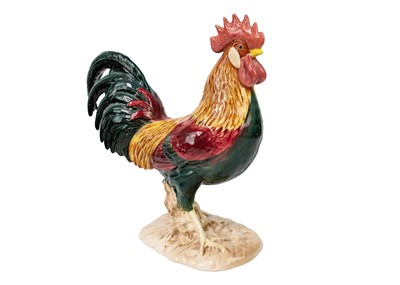 Lot 1485 - A Beswick pottery Leghorn rooster.