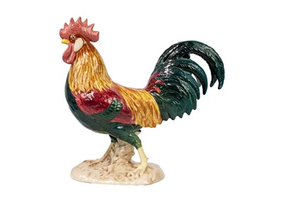 Lot 1485 - A Beswick pottery Leghorn rooster.