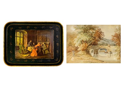 Lot 1338 - A 19th century English watercolour.