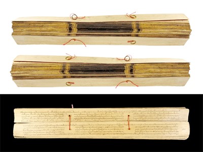 Lot 25 - Buddhist palm-leaf manuscripts, Burma, 19th century