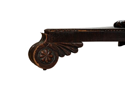 Lot 282 - A Regency rosewood centre table.