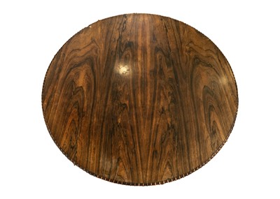 Lot 282 - A Regency rosewood centre table.
