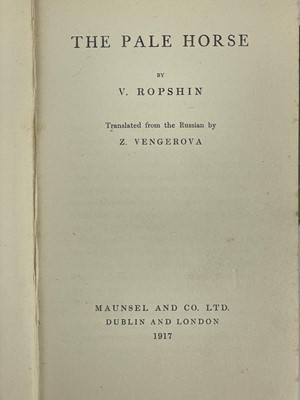 Lot 410 - Early 20th Century Literature