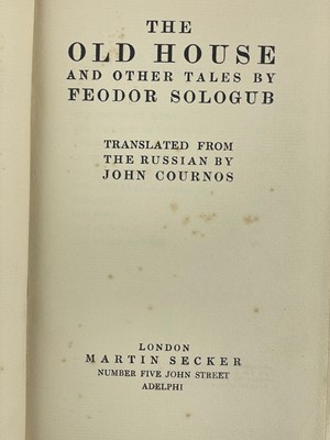 Lot 410 - Early 20th Century Literature