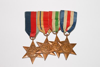 Lot 201 - Medals: A group of 6 World war Two medals...
