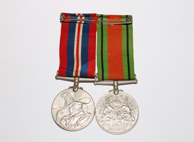 Lot 201 - Medals: A group of 6 World war Two medals...