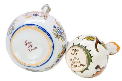 Lot 180 - A pair of Berlin K.P.M figures of fruit pickers.