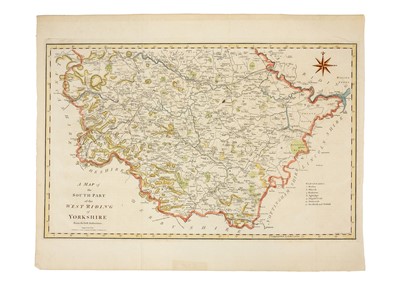 Lot 140 - A New Map Of Yorkshire Divided into Ridings & C