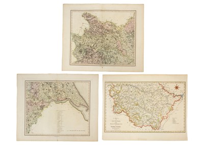 Lot 140 - A New Map Of Yorkshire Divided into Ridings & C