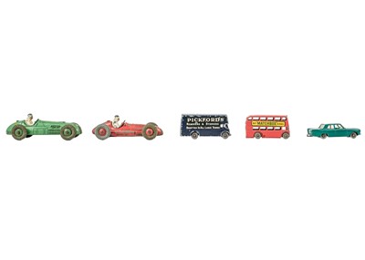 Lot 744 - Diecast Model Cars etc., Coin Year Set and Stamp Album