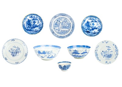 Lot 1070 - A quantity of Chinese export porcelain, 18th century.