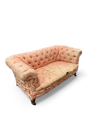 Lot 1660 - A Victorian Chesterfield two seater sofa