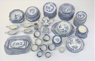 Lot 990 - A large quantity of Wood & Sons 'Yuan' pattern...