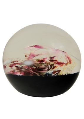 Lot 174 - A Liskeard glass 'knobbly' vase, designed by Jim Dyer.