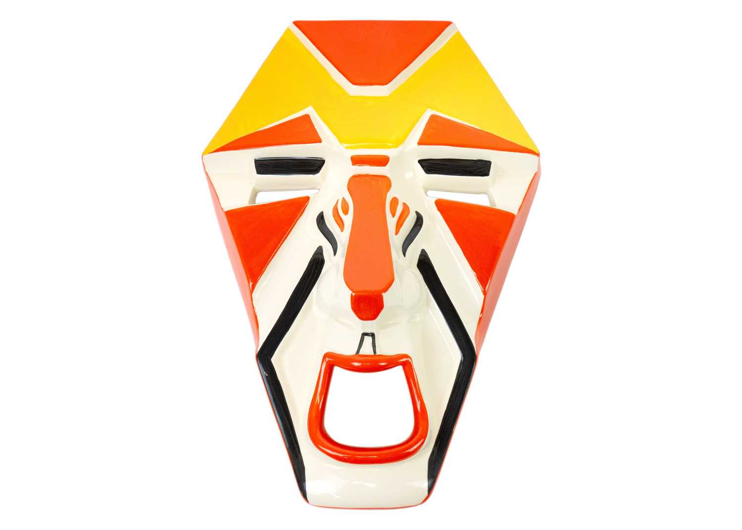 Lot 193 - A Wedgewood Clarice Cliff Collectors Club Grotesque face mask.