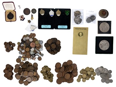 Lot 219 - World War 1 / Boer War Medals, Misc. Coinage & Medallions including Silver