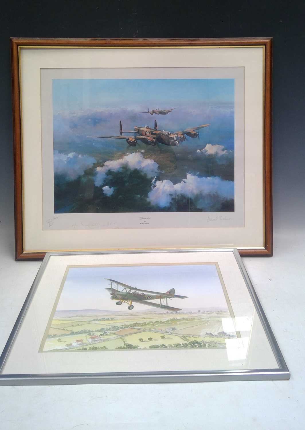 Lot 123 - Lancaster Robert Taylor PRINT, signed by