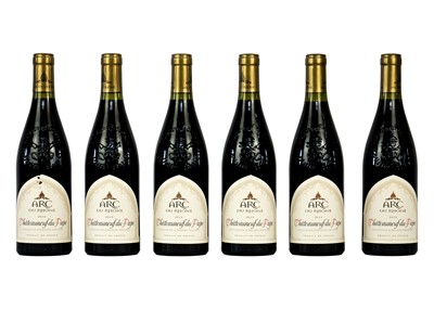 Lot 225 - Six bottles of Arc du Rhône Chateauneuf du Pape 2013.