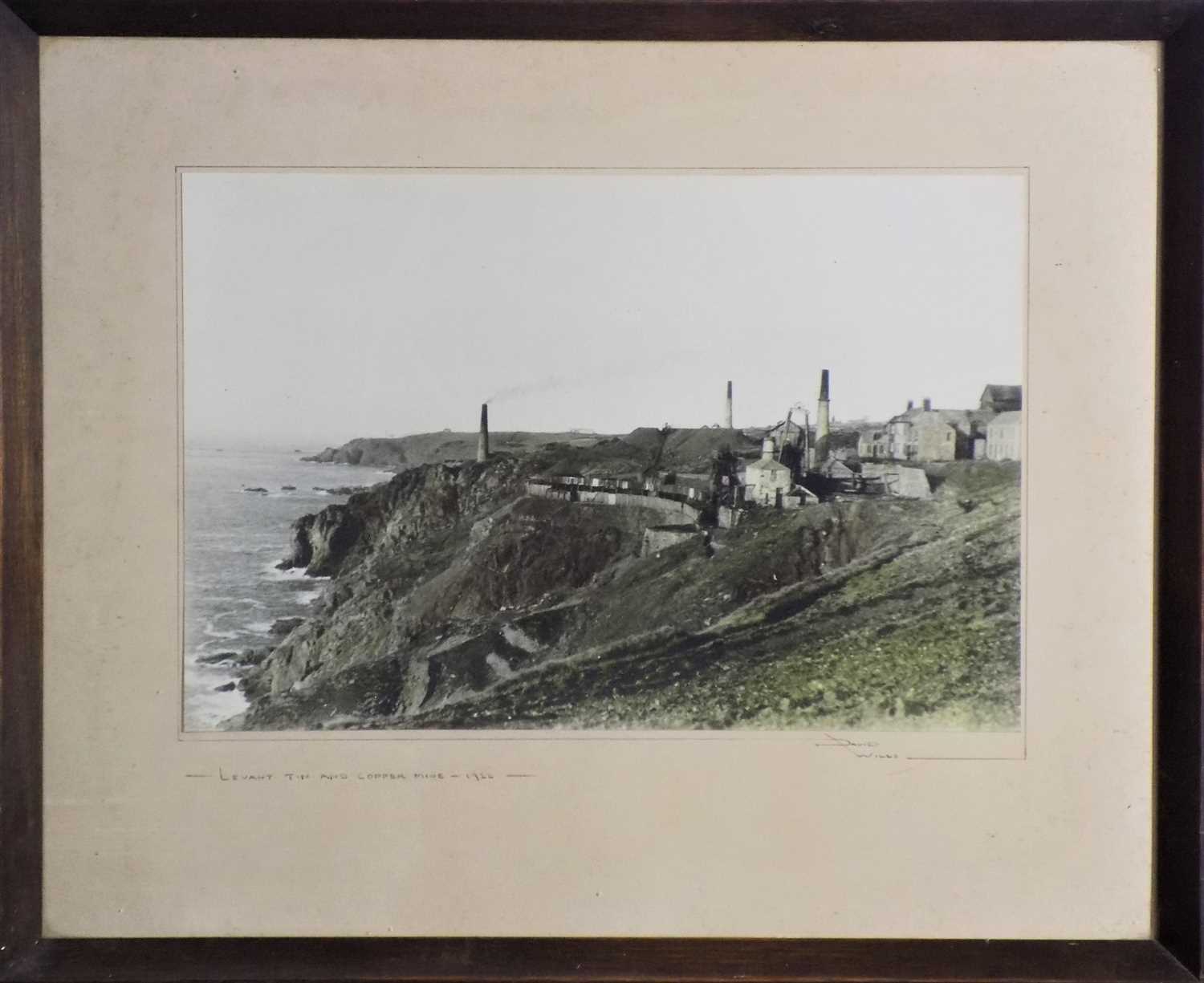 Lot 117 - An early 20th century photograph, 'Levant Tin...