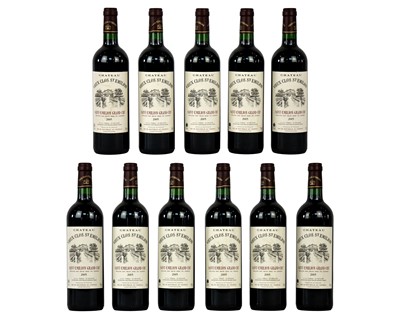 Lot 211 - Eleven bottles of Chateau Vieux Clos St Emillion Grand Cru 2005.