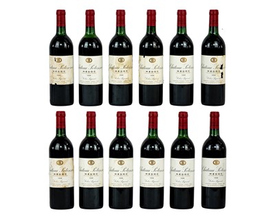 Lot 209 - Twelve bottles of Chateau Potensac. Medoc 1988.